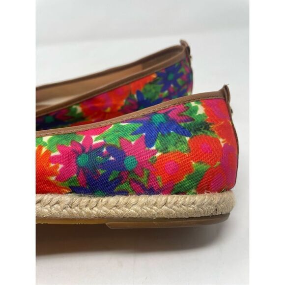 Antonio Melani Floral Espadrille Flats size 8/8.5 - Picture 9 of 12